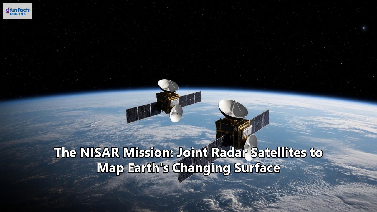 The NISAR Mission: Joint Radar Satellites to Map Earth's Changing Surface