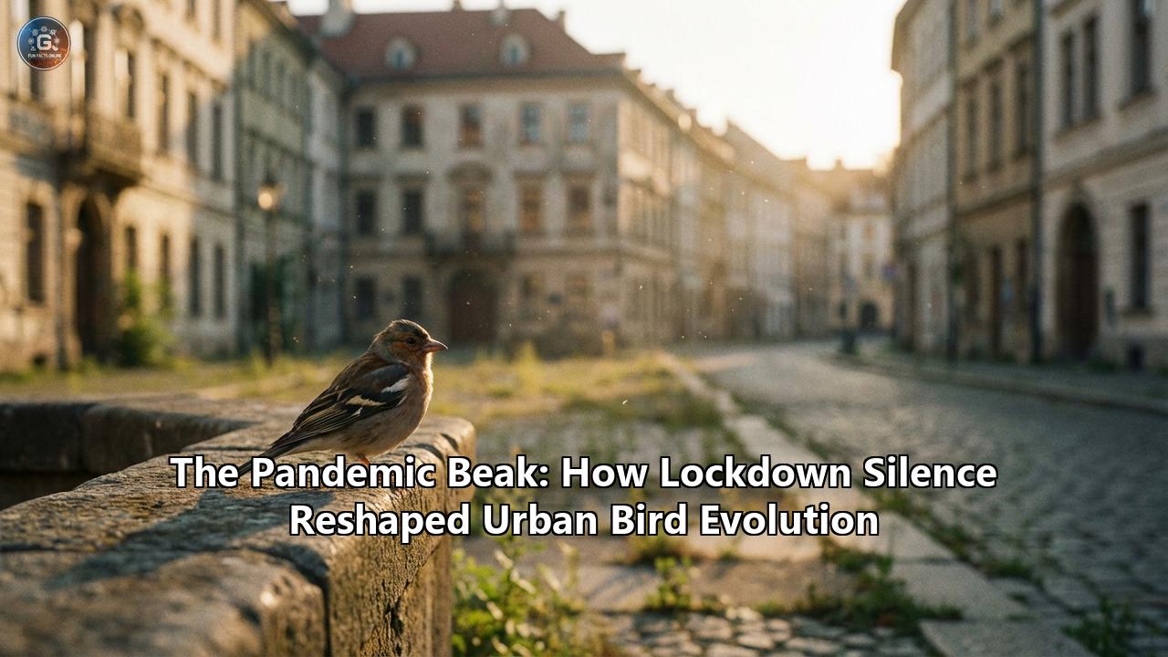 The Pandemic Beak: How Lockdown Silence Reshaped Urban Bird Evolution