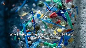 Why Simply Boiling Tap Water Traps 90 Percent of Toxic Microplastics
