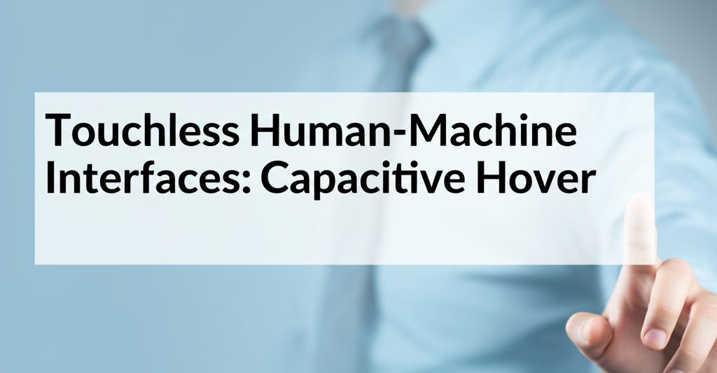 Touchless Human-Machine Interfaces: Capacitive Hover Touch Technology.