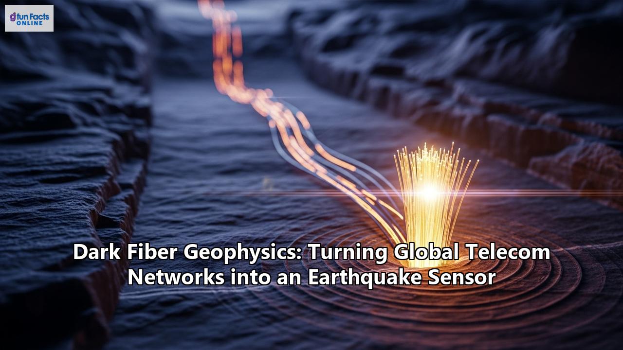 Dark Fiber Geophysics: Turning Global Telecom Networks into an Earthquake Sensor