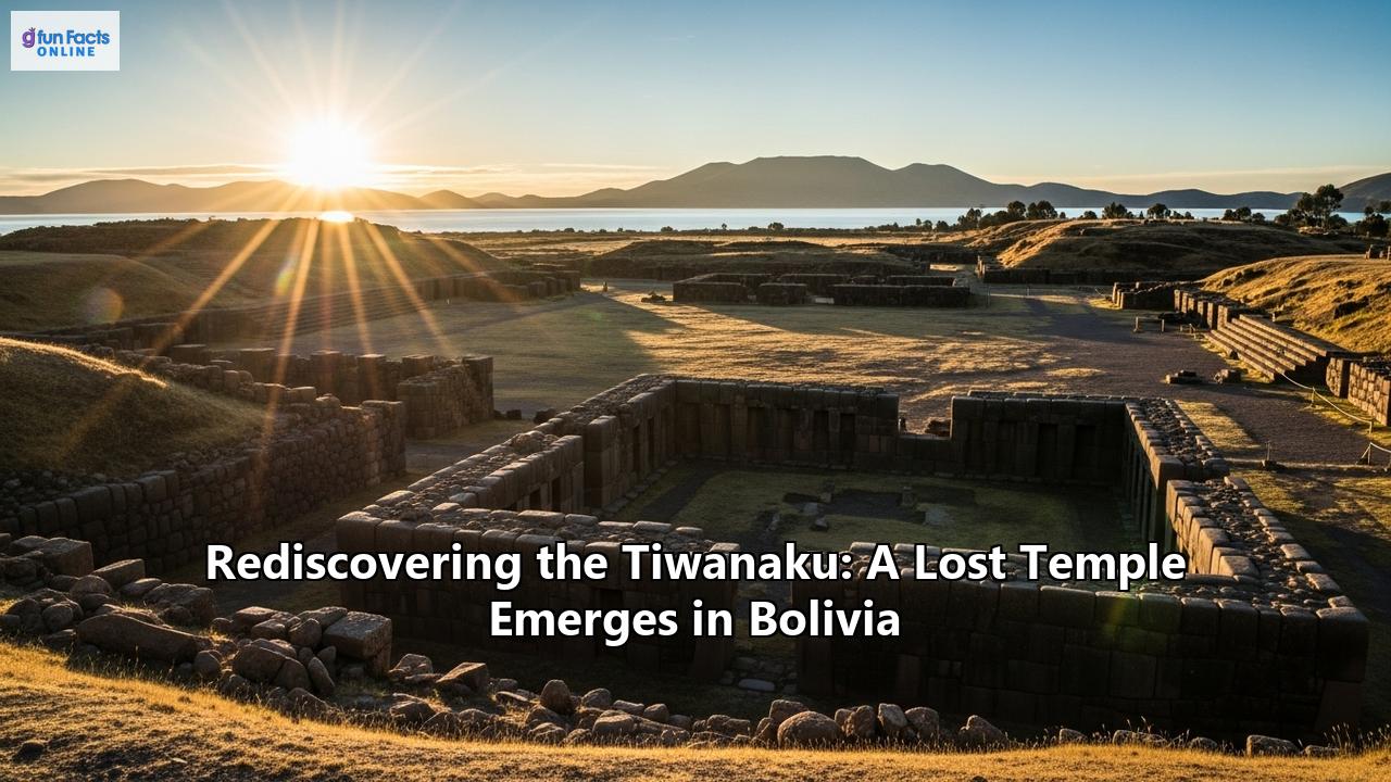 Rediscovering the Tiwanaku: A Lost Temple Emerges in Bolivia