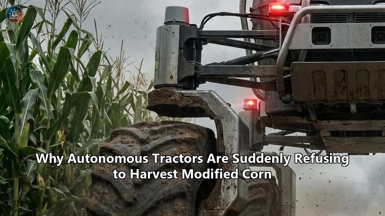 Why Autonomous Tractors Are Suddenly Refusing to Harvest Modified Corn