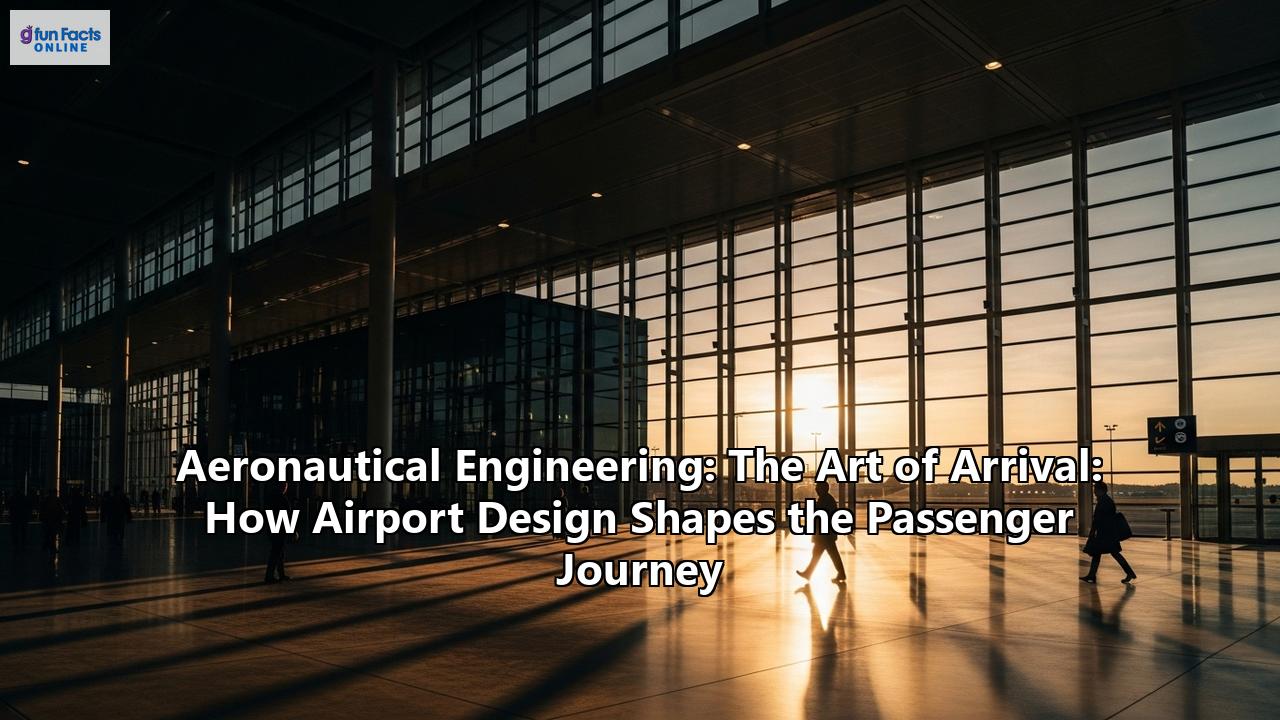 Aeronautical Engineering: The Art of Arrival: How Airport Design Shapes the Passenger Journey