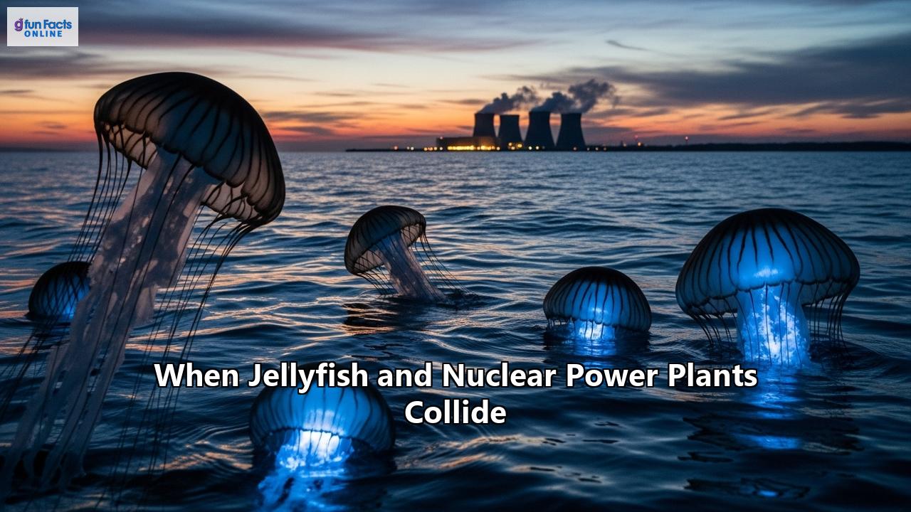 When Jellyfish and Nuclear Power Plants Collide