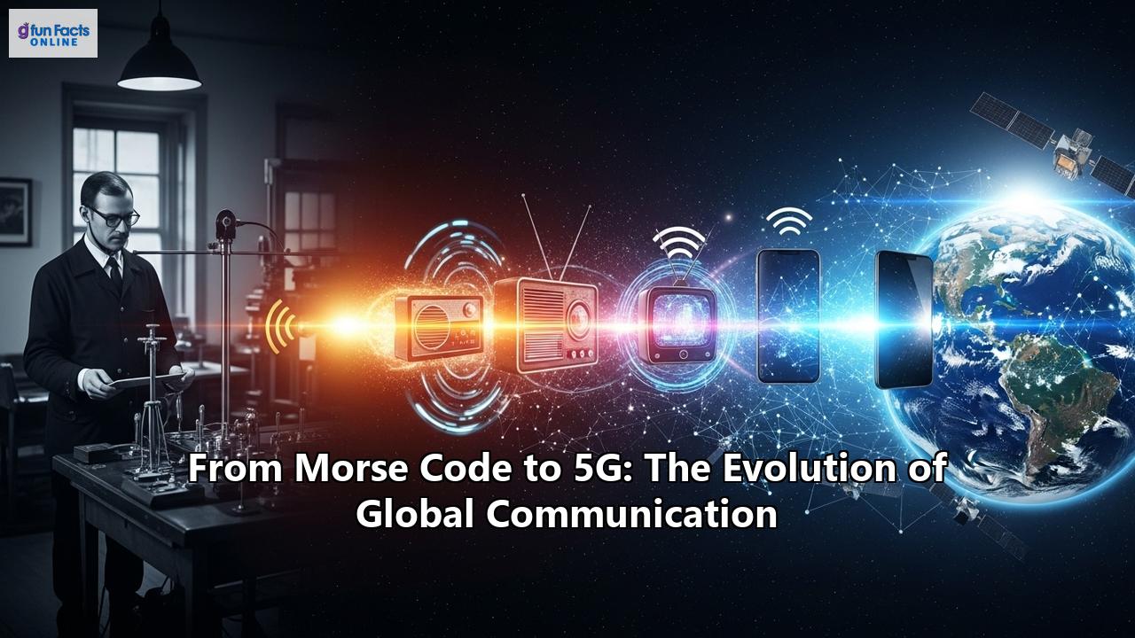 From Morse Code to 5G: The Evolution of Global Communication