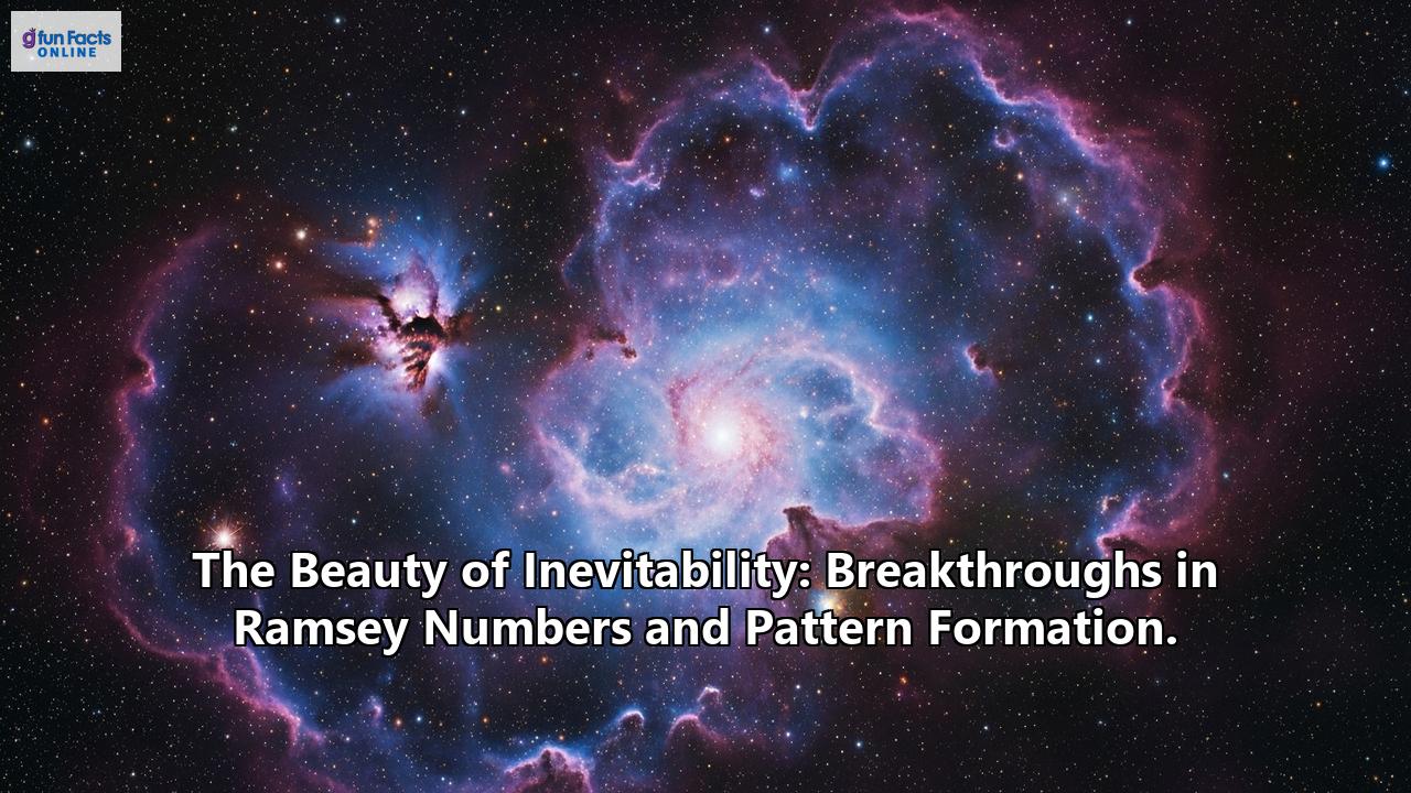 The Beauty of Inevitability: Breakthroughs in Ramsey Numbers and Pattern Formation.
