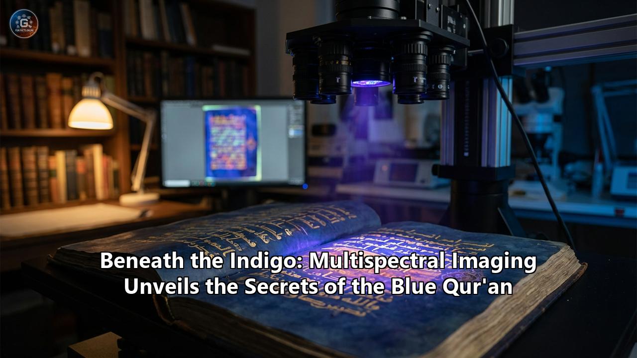 Beneath the Indigo: Multispectral Imaging Unveils the Secrets of the Blue Qur'an