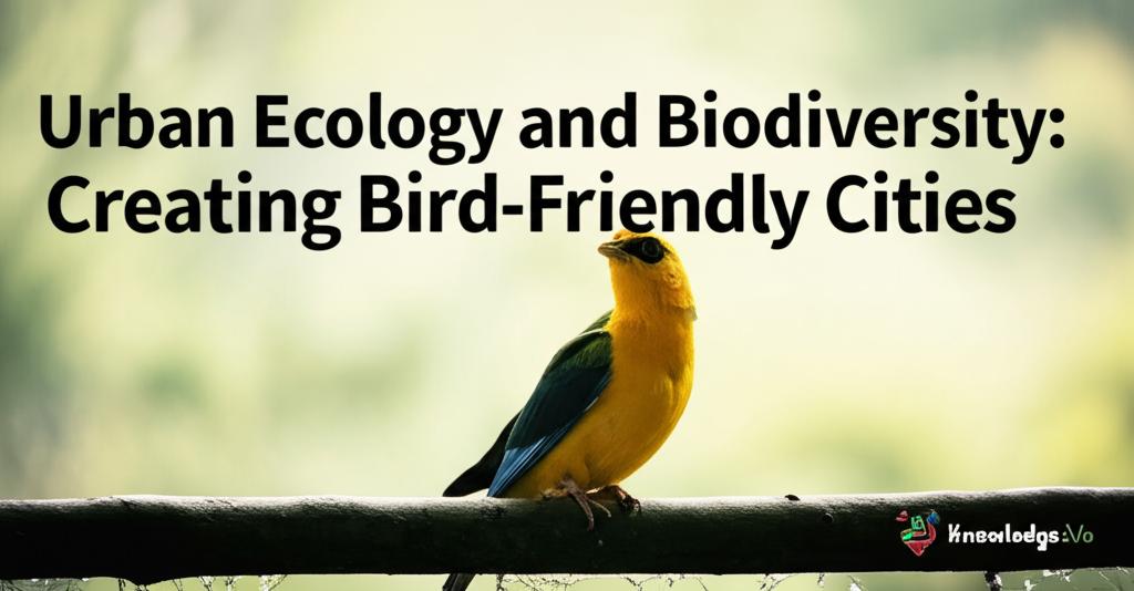 Urban Ecology and Biodiversity: Creating Bird-Friendly Cities