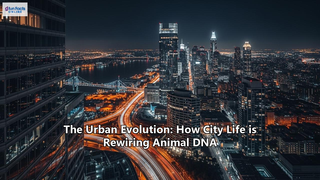 The Urban Evolution: How City Life is Rewiring Animal DNA
