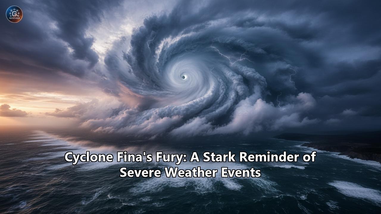 Cyclone Fina's Fury: A Stark Reminder of Severe Weather Events