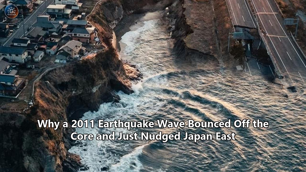 Why a 2011 Earthquake Wave Bounced Off the Core and Just Nudged Japan East
