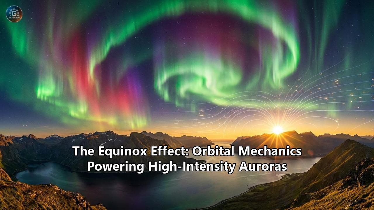 The Equinox Effect: Orbital Mechanics Powering High-Intensity Auroras