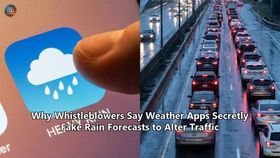 Why Whistleblowers Say Weather Apps Secretly Fake Rain Forecasts to Alter Traffic