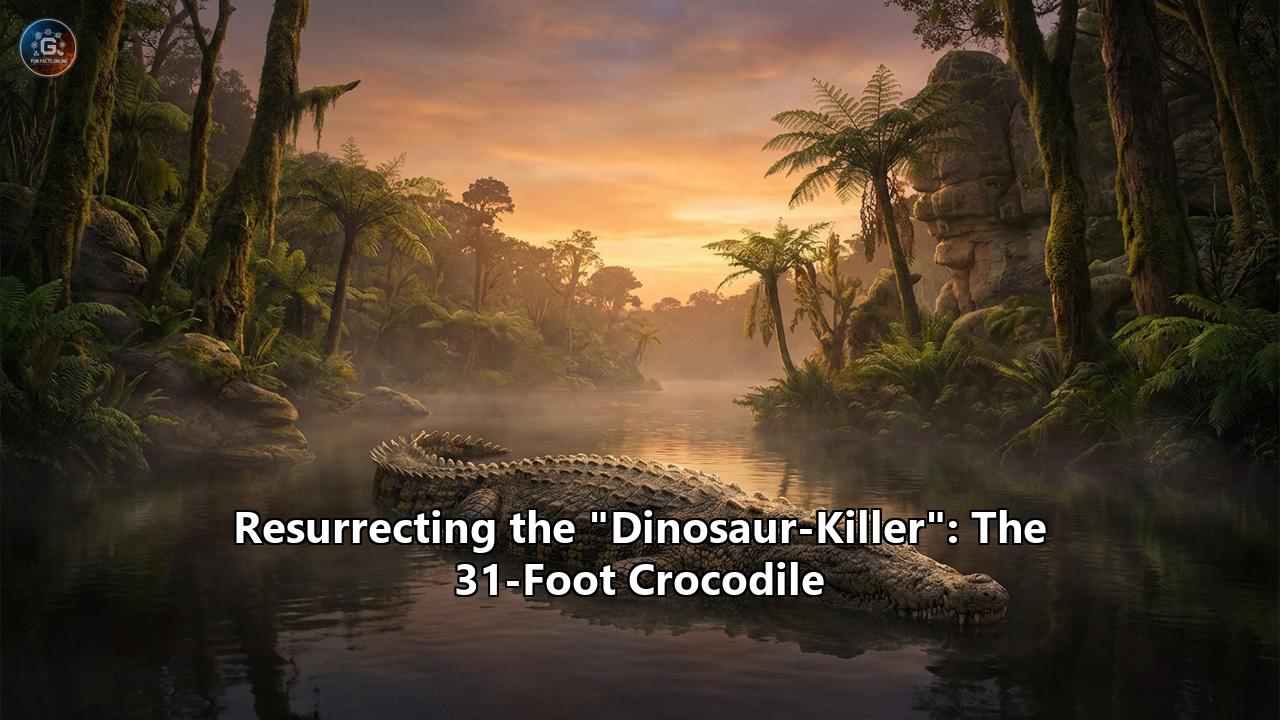 Resurrecting the "Dinosaur-Killer": The 31-Foot Crocodile