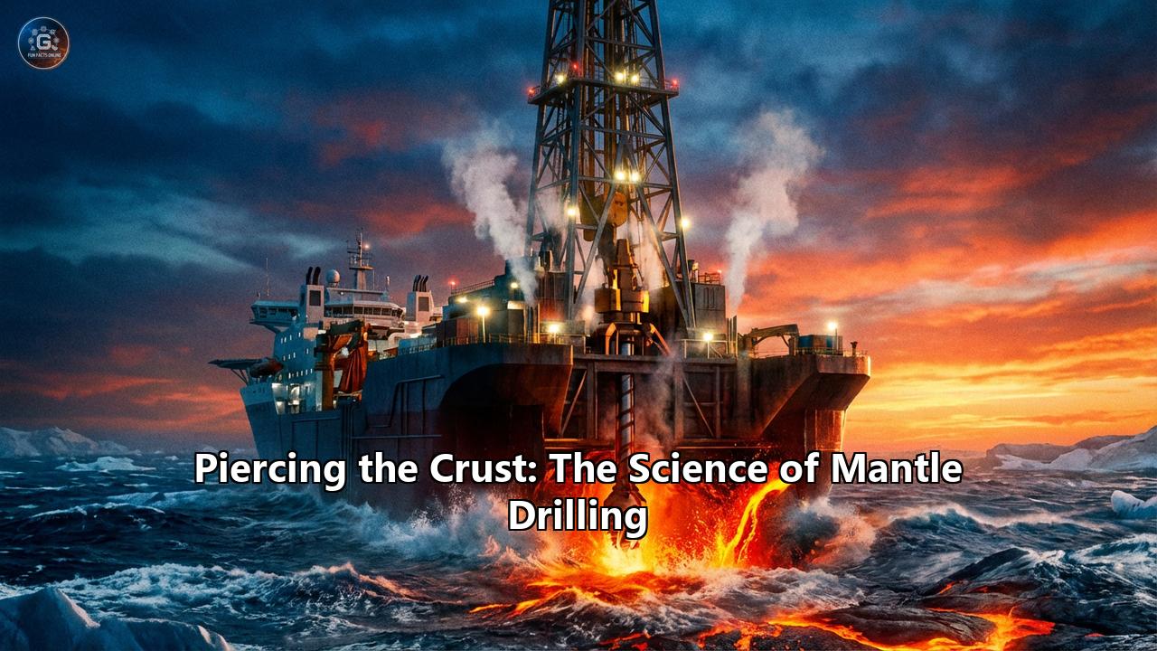 Piercing the Crust: The Science of Mantle Drilling