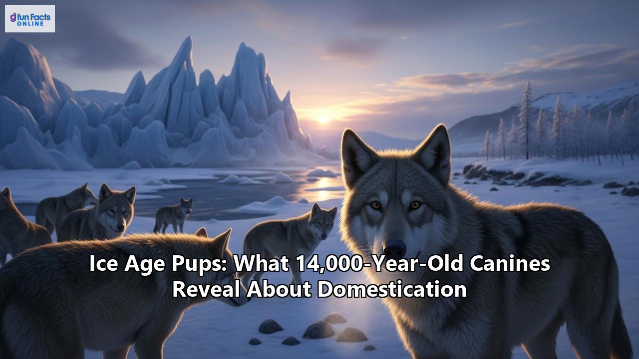 Ice Age Pups: What 14,000-Year-Old Canines Reveal About Domestication