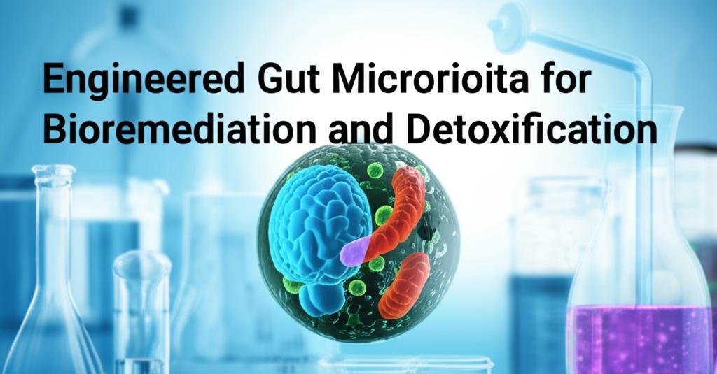 Engineered Gut Microbiota for Bioremediation and Detoxification