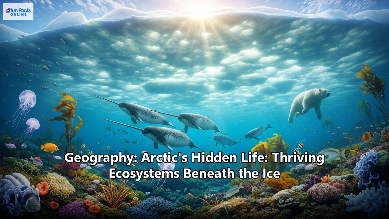 Geography: Arctic's Hidden Life: Thriving Ecosystems Beneath the Ice