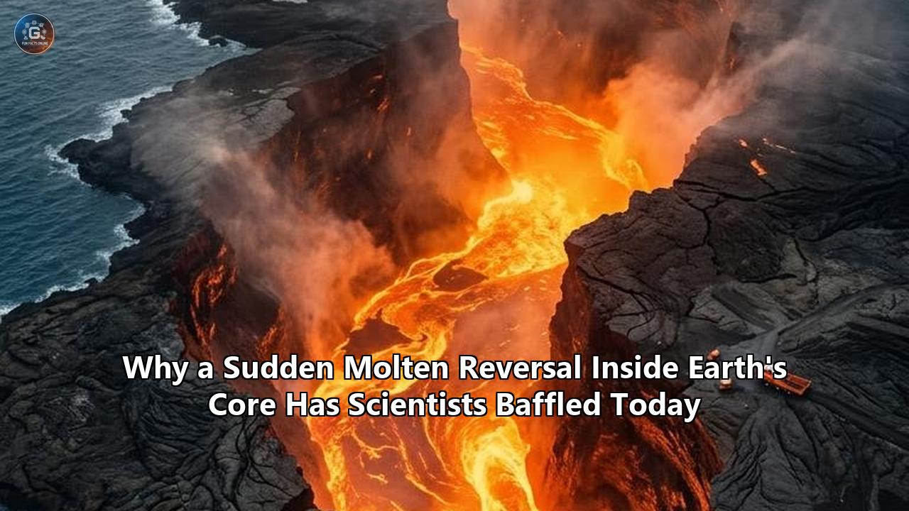 Why a Sudden Molten Reversal Inside Earth's Core Has Scientists Baffled Today