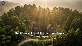 The Chinese Forest Crater: Signatures of Young Impacts