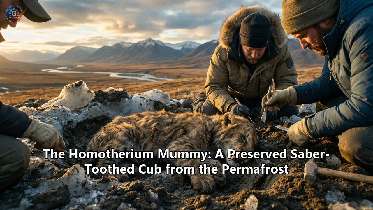 The Homotherium Mummy: A Preserved Saber-Toothed Cub from the Permafrost