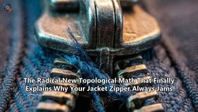 The Radical New Topological Math That Finally Explains Why Your Jacket Zipper Always Jams