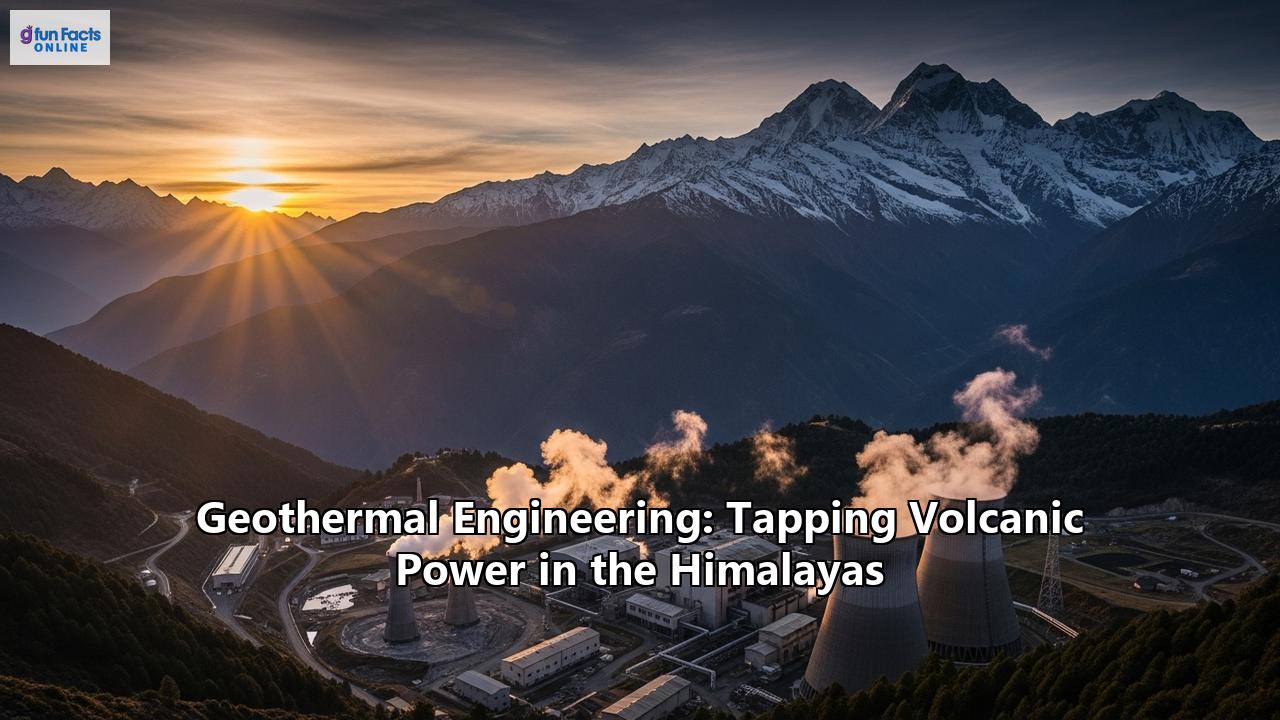Geothermal Engineering: Tapping Volcanic Power in the Himalayas