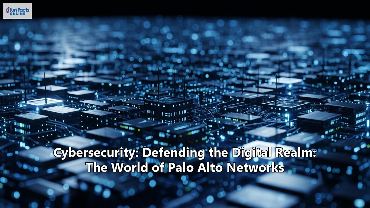Cybersecurity: Defending the Digital Realm: The World of Palo Alto Networks