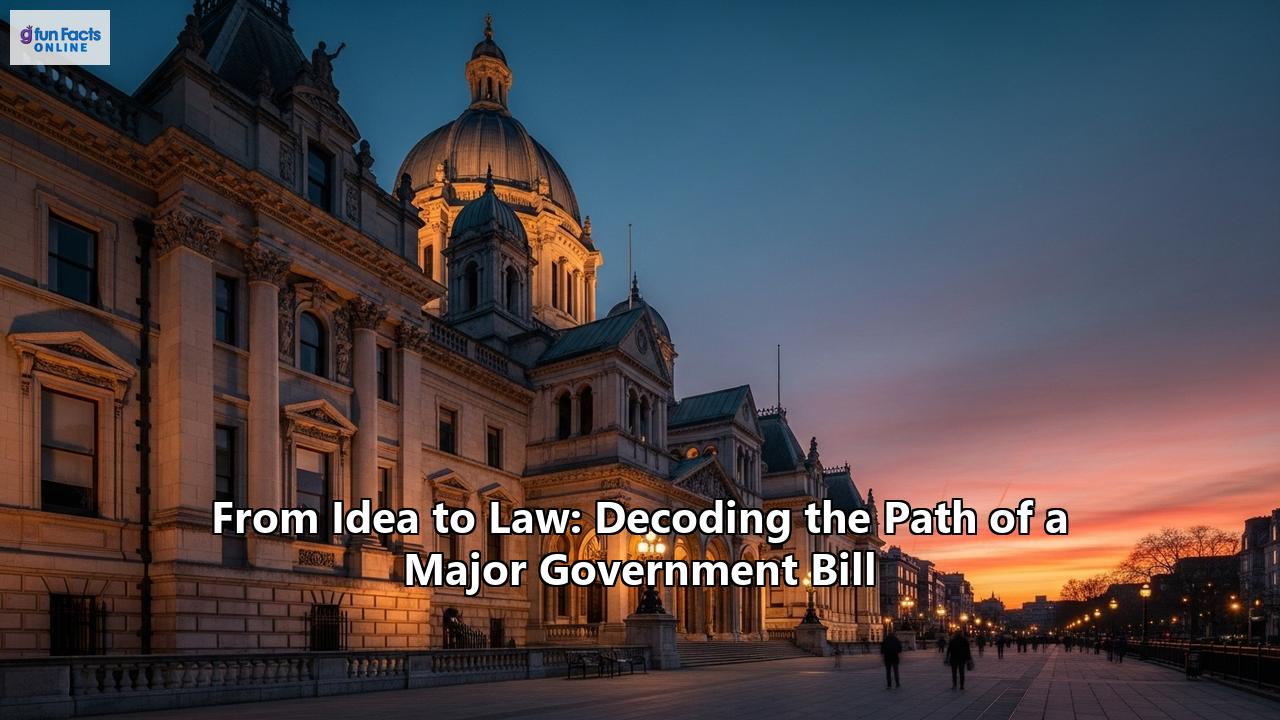 From Idea to Law: Decoding the Path of a Major Government Bill