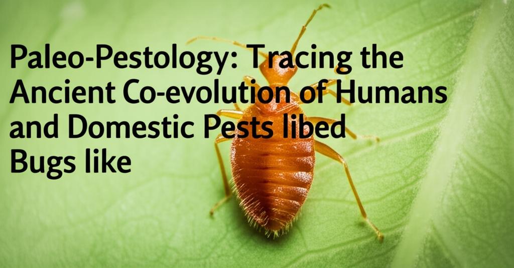 Paleo-Pestology: Tracing the Ancient Co-evolution of Humans and Domestic Pests like Bed Bugs