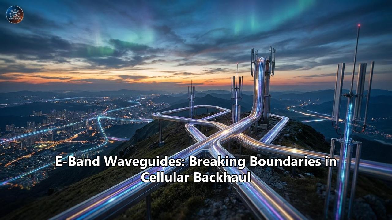 E-Band Waveguides: Breaking Boundaries in Cellular Backhaul