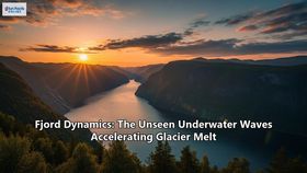 Fjord Dynamics: The Unseen Underwater Waves Accelerating Glacier Melt