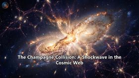 The Champagne Collision: A Shockwave in the Cosmic Web