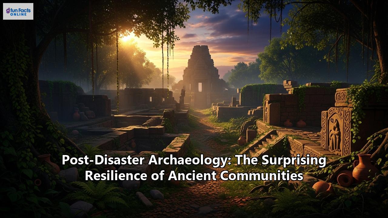 Post-Disaster Archaeology: The Surprising Resilience of Ancient Communities