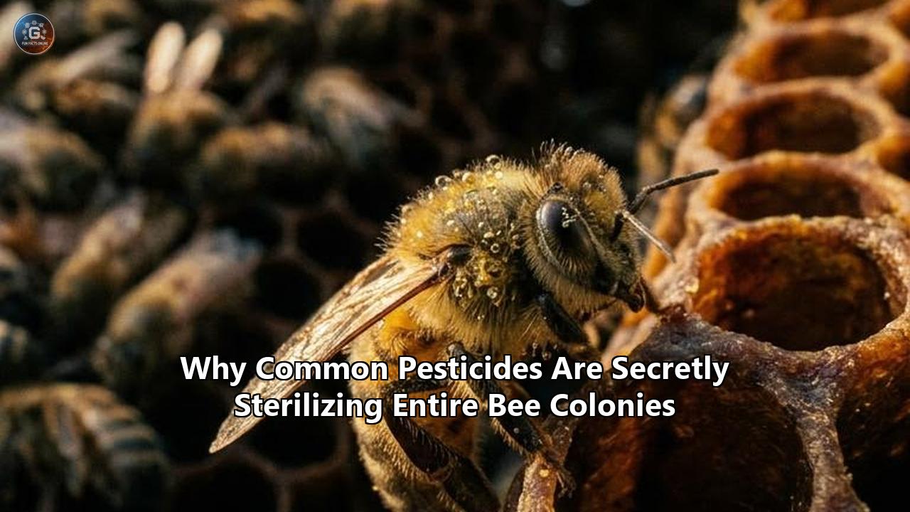 Why Common Pesticides Are Secretly Sterilizing Entire Bee Colonies