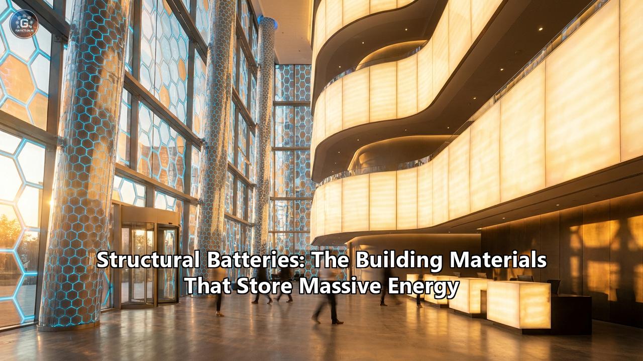 Structural Batteries: The Building Materials That Store Massive Energy