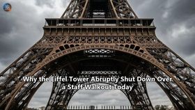 Why the Eiffel Tower Abruptly Shut Down Over a Staff Walkout Today