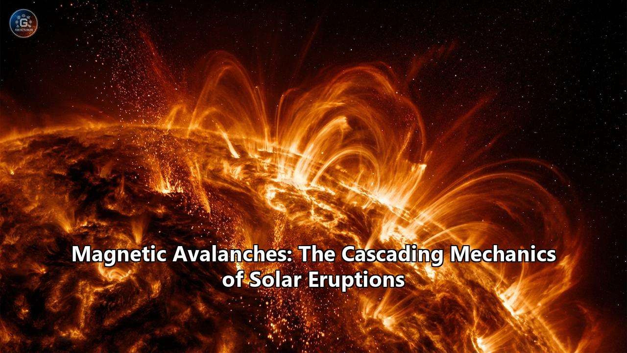 Magnetic Avalanches: The Cascading Mechanics of Solar Eruptions