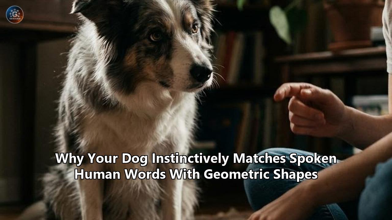 Why Your Dog Instinctively Matches Spoken Human Words With Geometric Shapes