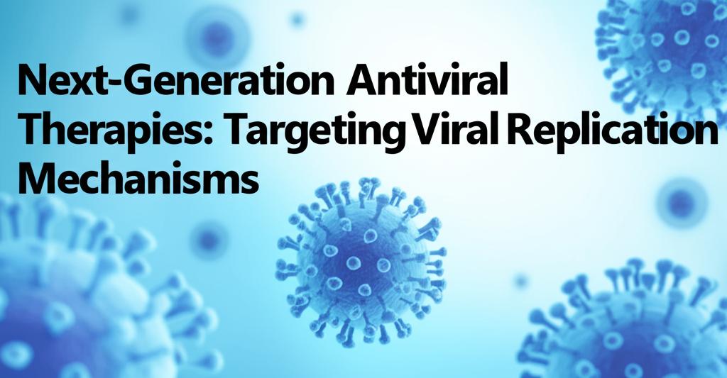 Next-Generation Antiviral Therapies: Targeting Viral Replication Mechanisms