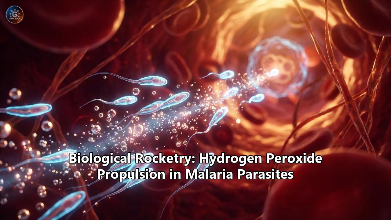 Biological Rocketry: Hydrogen Peroxide Propulsion in Malaria Parasites