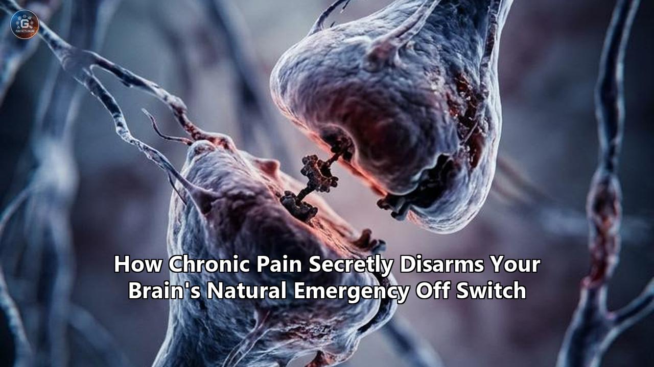 How Chronic Pain Secretly Disarms Your Brain's Natural Emergency Off Switch