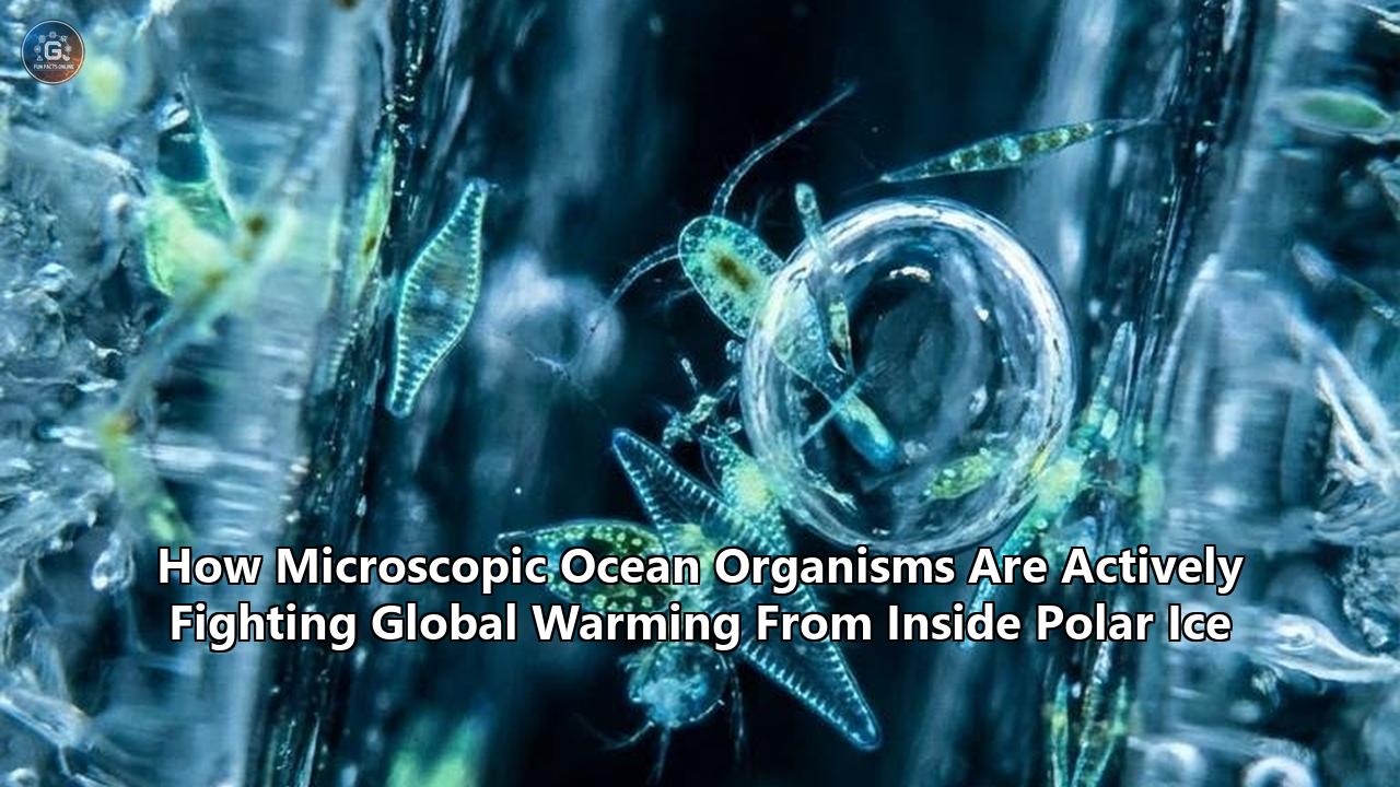 How Microscopic Ocean Organisms Are Actively Fighting Global Warming From Inside Polar Ice