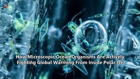 How Microscopic Ocean Organisms Are Actively Fighting Global Warming From Inside Polar Ice
