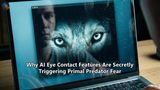 Why AI Eye Contact Features Are Secretly Triggering Primal Predator Fear