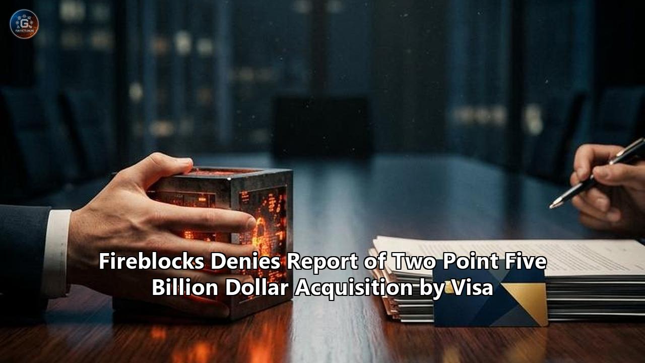 Fireblocks Denies Report of Two Point Five Billion Dollar Acquisition by Visa