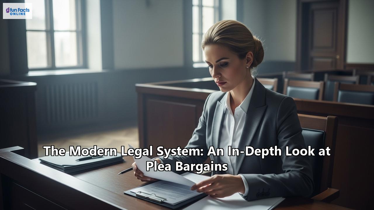 The Modern Legal System: An In-Depth Look at Plea Bargains