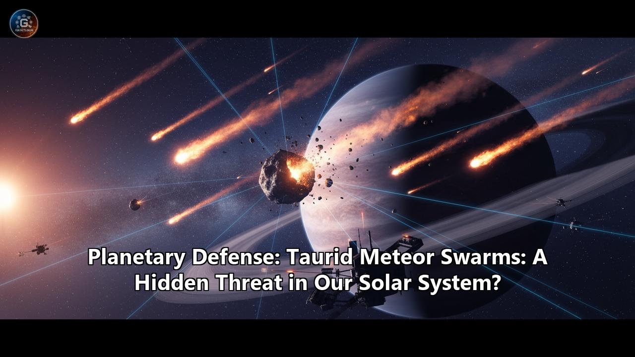 Planetary Defense: Taurid Meteor Swarms: A Hidden Threat in Our Solar System?
