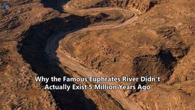 Why the Famous Euphrates River Didn't Actually Exist 5 Million Years Ago